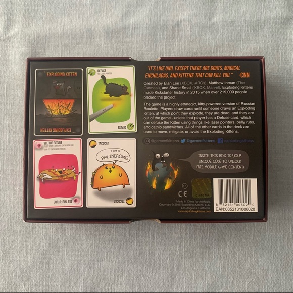 Exploding Kittens Card Game - Picture 2 of 2